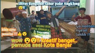 Wow!! Seni Musik membangunkan orang sahur warga kota Banjar Jawa Barat #inisahur #sahurindonesia