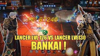 lvl126 lancer vs lvl130 lancer bankai.mp4 #mir4 #mir4philippines