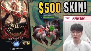 T1 Faker Finally Uses His $500 Ahri Skin! - Best of LoL Stream Highlights (Translated)