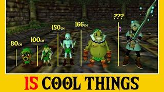 How tall is Fierce Deity Link? - 15 Cool Things About Zelda: Majora's Mask (Part 12)