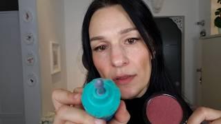 your make up with weird tools ASMR english whisper