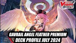 Gavrail Angel Feather -  Cardfight Vanguard Premium Deck Profile July 2024
