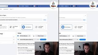 How to Crosspost between Facebook pages (live streaming and video publishing) step by step tutorial