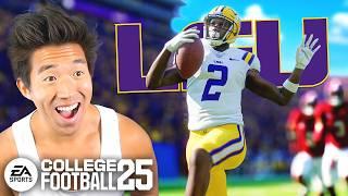 LSU Cooks In College Football 25! Sudden Death Overtime Game