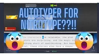 How To Use Autokey - Nitro Type Auto Typer (2024)