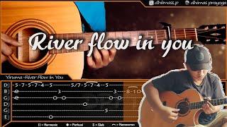 Alip Ba Ta - River Flows In You - Tutorial Fingerstyle + TAB