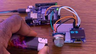 How to detect gas leak with MQ135 Sensor using UNO R4 WI-FI & OLED SCREEN