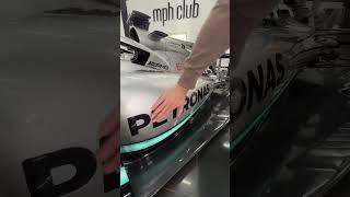 Inside Lewis Hamilton’s F1 Car  #ASMR #f1 #lewishamilton @mphclub