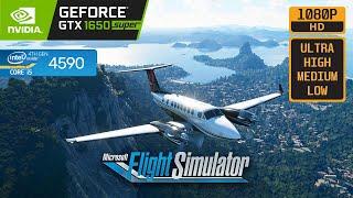 MICROSOFT FLIGHT SIMULATOR - GTX 1650 SUPER - i5 4590