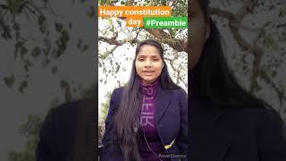#HappyConstitutionDay, #26NovemberDay, #Preamble,#of IndianConstitution, LearnPreamble.