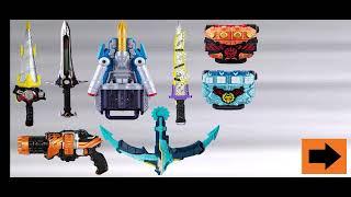 Aku review semua form kamen rider build dari DX Driver Build