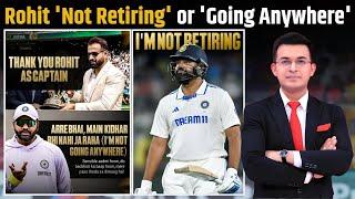 INDvsAUS: Rohit Sharma is not retiring anytime soon! Captain breaks silence on 'Retirement Rumours'!