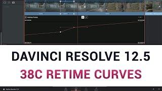 DaVinci Resolve 12.5 - 38c Retime Curves