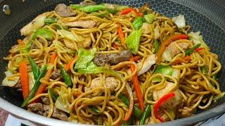 HINDI KO INAKALA NA MAS MASARAP PALA ANG GANITONG PAGKAKALUTO SA PANCIT CANTON GUISADO ! UBOS AGAD!