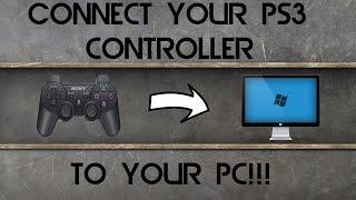 How to Connect PS3 Controller to PC Windows 10/8/7/XP/VISTA(No MotionJoy!)