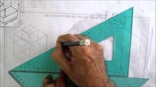 DIBUJO TECNICO - ISOMETRICOS - PRACTICA PARA DIBUJAR MODELOS