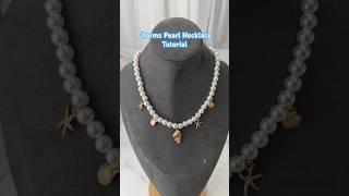 DIY Charms Pearl Necklace | Jewelry Making Tutorial | Nihaojewelry Making Vendor #nihaojewelrymaking