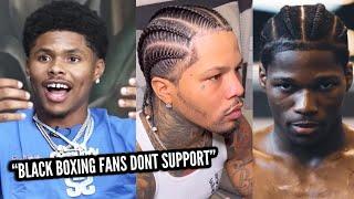 “SHAKUR SCARY!!” GERVONTA DAVIS CHECKS NEW JERSEY JOURNEYMAN • SHAKUR SAYS BLACK PEOPLE DONT SUPPORT