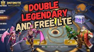 Infinite MagicRaid (IMR): Double the Legendary event and free LTE for beginners.