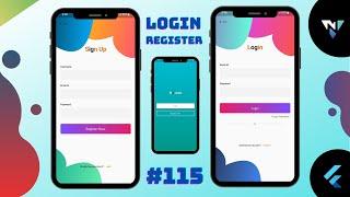 @Google  #Flutter #115: Welcome, Login, Signup Page - Flutter UI - Speed Code
