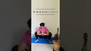 Benefits of Malasana ‍️ #yoga #malasana #healthy #fitness #yogapractice #yogagirl #streching #fit