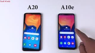 SAMSUNG A10e vs A20 | Speed Test Comparison