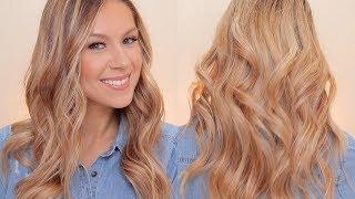 Loose "Effortless" Curls | Relaxed Waves Hair Tutorial