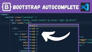 Best Bootstrap Autocomplete and Auto Class Suggestor Intellisense Extension for VSCode 2023