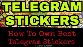 How To Create Best Telegram Stickers || Very Easy Way || Malayalam || MoTech