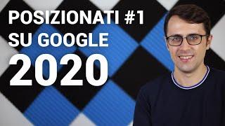 SEO per principianti: 3 metodi SEO per posizionarti #1 su Google nel 2020