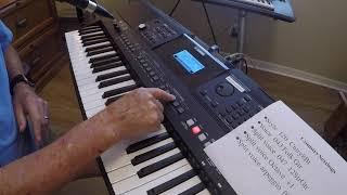 Introduction to Using the Split Voice on a Yamaha PSR E463 Keyboard