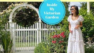 Tour My Victorian Garden | Spring Gardening with Thrift Store Finds!