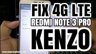 Tutorial Fix Redmi Note 3 pro Lost 4G Rom Global MIUI 9 Downgrade to MIUI 8 Fix 4G auto ON