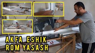 Akfa eshik rom yasash | akfa plast yasash | plast rom yasash