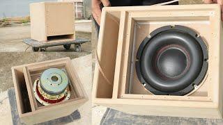 How to make a of 10 inch subwoofer speakers