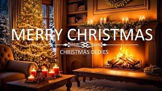 Frank Sinatra, Bing Crosby, Nat King Cole, Dean Martin  Old Christmas Songs vs Fireplace