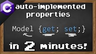 C# auto implemented properties 