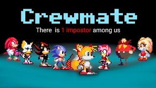 Among us, but with Sonic the hedgehog Characters (Crewmate Version) | Game Animation