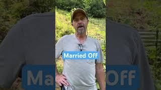 Marry off = of a child: to get married and leave home