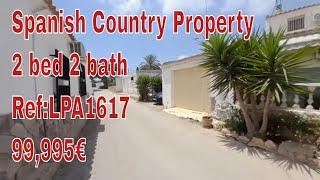 LAP1617 ,99,995€ Spanish Country Property. Property for sale Spain. House tour Spain