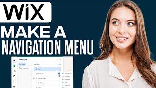 How To A Navigation Menu Header In Wix Website | Simple Tutorial