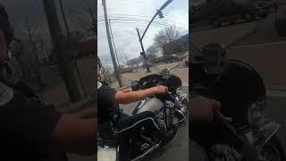 Motorcycle Cop tempted to race? #motovlog #nashville #cops #motorcycle #copwatch #motovlogger #honda
