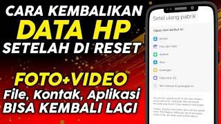 Cara Mengembalikan Video Dan Foto Yang Terhapus Permanen Karena Di Reset