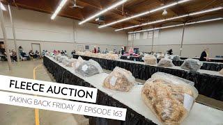 First Time at a Fleece Auction // Episode 163 // Taking Back Friday // a fibre arts vlog