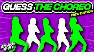 GUESS THE KPOP SONG BY CHOREOGRAPHY [2024 EDITION] - FUN KPOP GAMES 2024