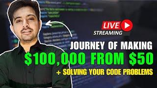 Journey of $100,000 from $50 | Easy path for developers | Mian Speaks