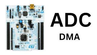 STM32 ADC tutorial using DMA with HAL Code Example