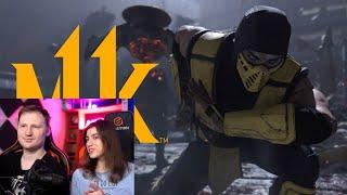 Реакция на Mortal Kombat 11 – Official Announce Trailer