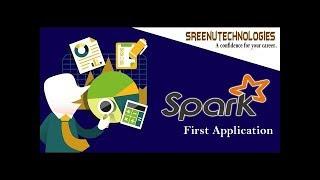 First Spark Application | Sreenutechnologies