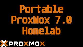 HomeLab on a Slab -  Mobile all-in-one ProxMox Homelab